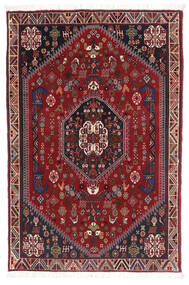 Alfombra Oriental Gashgai 102X150 Rojo Oscuro/Negro (Lana, Persia/Irán)