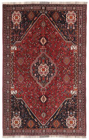 164X258 Alfombra Oriental Gashgai Negro/Rojo Oscuro (Lana, Persia/Irán)