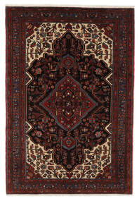 Alfombra Oriental Nahavand Old 153X230 Negro/Rojo Oscuro (Lana, Persia/Irán)