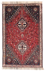 98X158 Alfombra Gashgai Alfombra Oriental Rojo Oscuro/Negro (Lana, Persia/Irán)