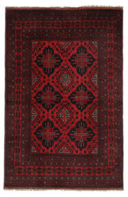  Afghan Khal Mohammadi Alfombra 105X155 Oriental Hecha A Mano Negro/Rojo Oscuro (Lana, Afganistán)