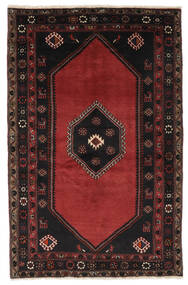 Alfombra Oriental Klardasht Alfombra 150X235 Negro/Rojo Oscuro (Lana, Persia/Irán)
