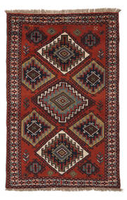 Alfombra Oriental Gutchan 118X193 Negro/Rojo Oscuro (Lana, Persia/Irán)