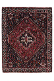Alfombra Oriental Shiraz 167X215 Negro/Rojo Oscuro (Lana, Persia/Irán)