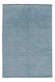  Handloom Fringes - Segunda Opción Alfombra 160X230 Moderna Azul Oscuro/Blanco/Crema (Lana, India)