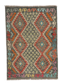 103X145 Alfombra Oriental Kilim Afghan Old Style Alfombra Marrón/Amarillo Oscuro (Lana, Afganistán)