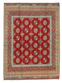  Afghan Fine Alfombra 172X228 Oriental Hecha A Mano Rojo Oscuro/Marrón (Lana, )