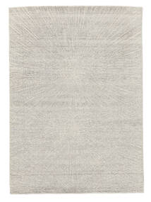 172X241 Alfombra Wool/Bambusilk Loom - Indo Moderna Amarillo/Gris (India)