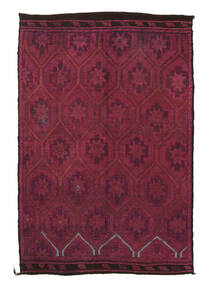 Alfombra Tejida A Mano Kilim Vintage Turquía Alfombra 166X245 Rojo Oscuro/Negro (Lana, Turquía)