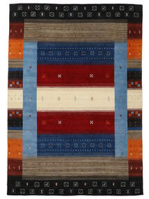 240X340 Alfombra Gabbeh Loom Moderna Negro/Marrón (Lana, India)