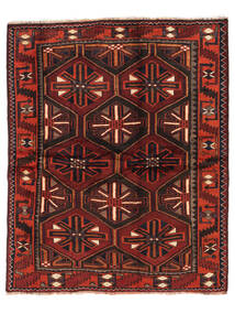 Alfombra Oriental Lori Alfombra 172X213 Negro/Rojo Oscuro (Lana, Persia/Irán)
