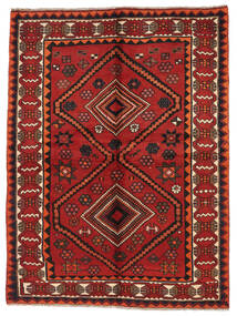 Alfombra Lori Alfombra 156X210 Rojo Oscuro/Negro (Lana, Persia/Irán)
