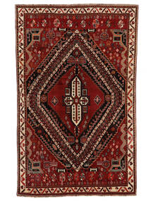 Alfombra Oriental Gashgai 189X298 Negro/Rojo Oscuro (Lana, Persia/Irán)