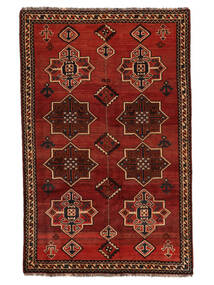 171X265 Alfombra Shiraz Oriental Rojo Oscuro/Negro (Lana, Persia/Irán)