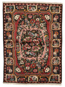 Alfombra Bakhtiar Collectible Alfombra 110X150 Negro/Rojo Oscuro (Lana, Persia/Irán)
