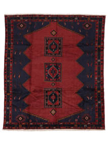 247X282 Alfombra Oriental Klardasht Alfombra Negro/Rojo Oscuro (Lana, Persia/Irán)