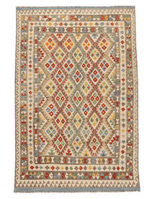  208X310 Kilim Afghan Old Style Alfombra Lana, 