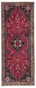 Alfombra Persa Gashgai 83X204 De Pasillo Rojo Oscuro/Negro (Lana, Persia/Irán)