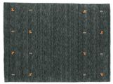 Gabbeh loom Two Lines - Gris Oscuro / Verde